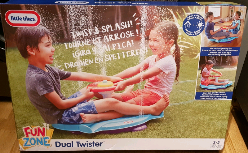 little tikes dual splash twister